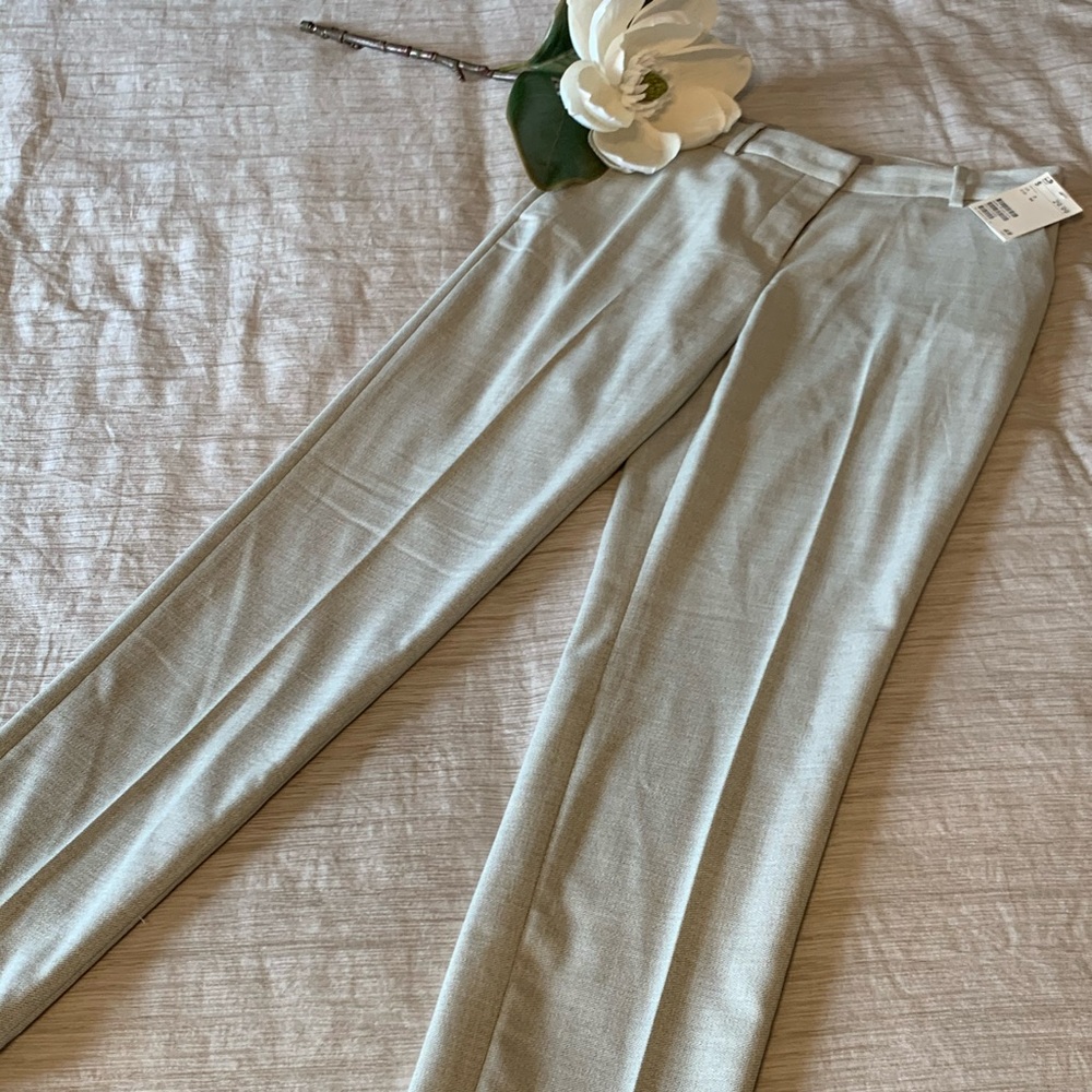H&M gray suit pants,2, never worn, ankle pant